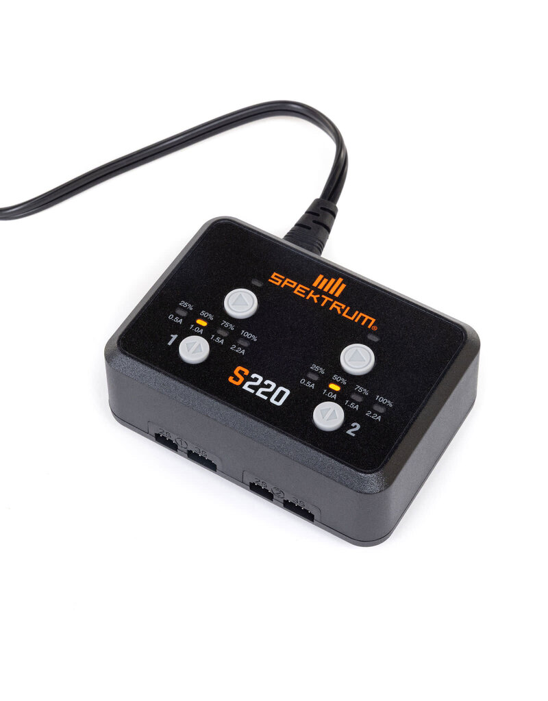 SPEKTRUM SPMXC0220 S220 AC 2X20W BALANCE CHARGER