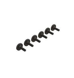 ARRMA ARA727310 LARGE HEAD SCREW M3X10MM (6)