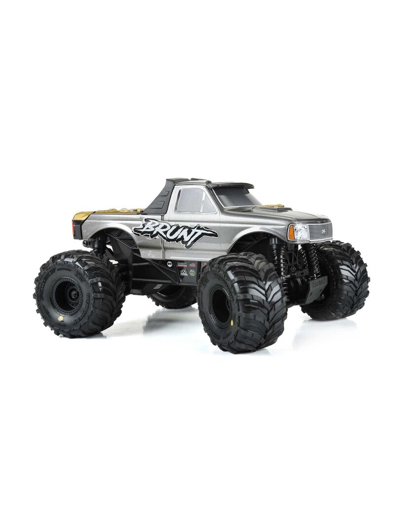 PROLINE RACING PRO1030010 DREADNAUGHT MOUNTED BLACK WHEEL F/R (4) FOR ARRMA GORGON/QUAKE GROM