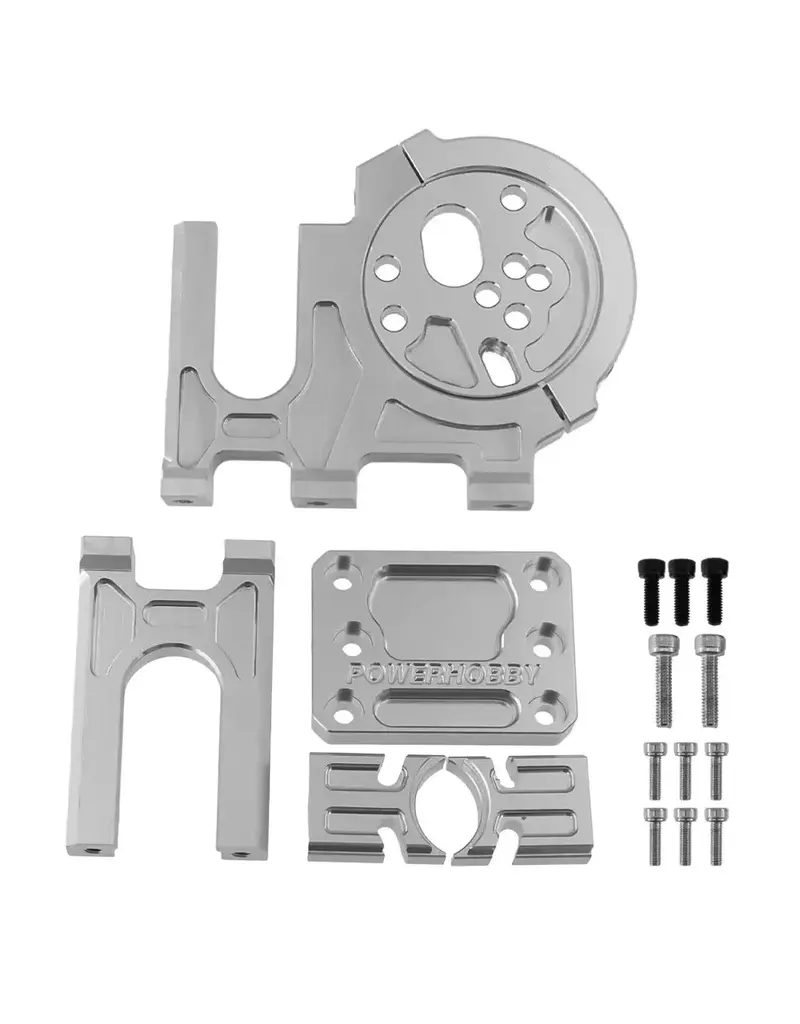 POWERHOBBY PHB6243 ROTO-LOC MOTOR MOUNT FOR ARRMA 1/8 1/7 UNIVERSIAL FOR ALL COMMON MOTORS