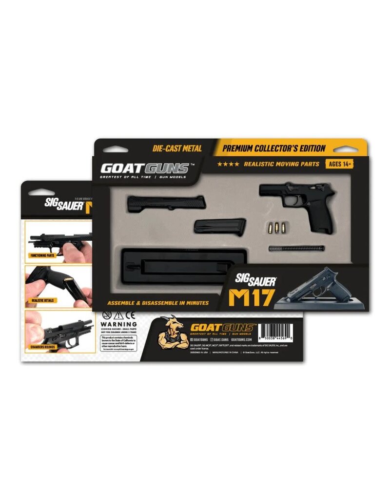 GOAT GUN GOAM17-BLACK SIG SAUER M17 MODEL PISTOL: BLACK
