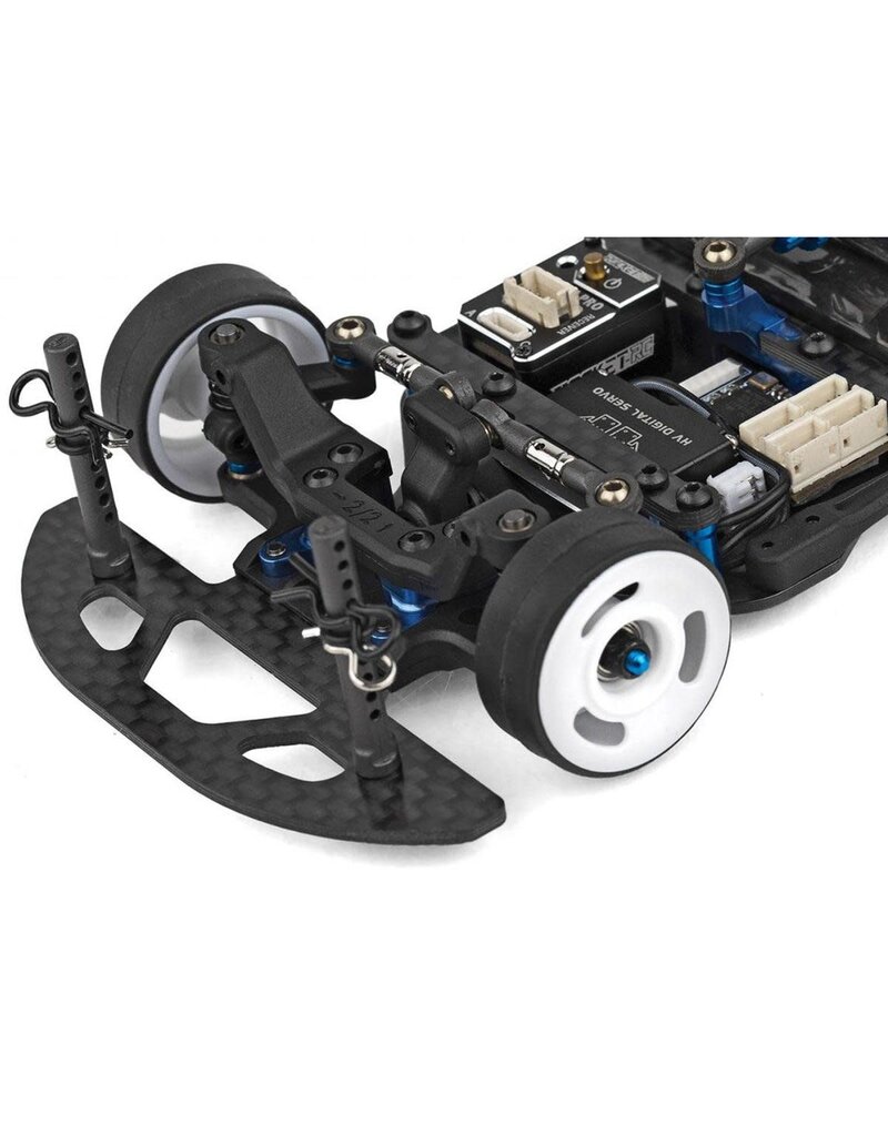 TEAM ASSOCIATED ASC20168 RC28R 1/28 2WD ELECTRIC ON-ROAD COMPETITION TEAM KIT W/MAKO X BODY, WHEELS & TIRES (CLEAR)