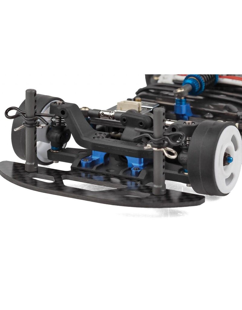 TEAM ASSOCIATED ASC20168 RC28R 1/28 2WD ELECTRIC ON-ROAD COMPETITION TEAM KIT W/MAKO X BODY, WHEELS & TIRES (CLEAR)