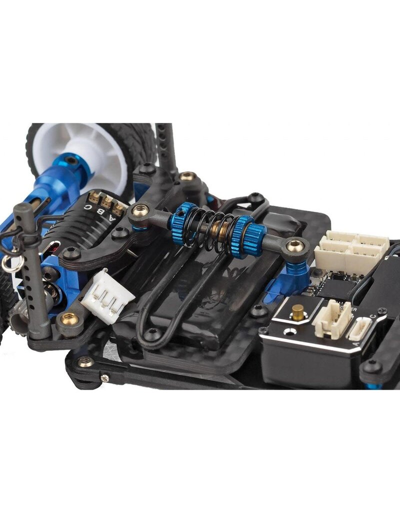 TEAM ASSOCIATED ASC20168 RC28R 1/28 2WD ELECTRIC ON-ROAD COMPETITION TEAM KIT W/MAKO X BODY, WHEELS & TIRES (CLEAR)