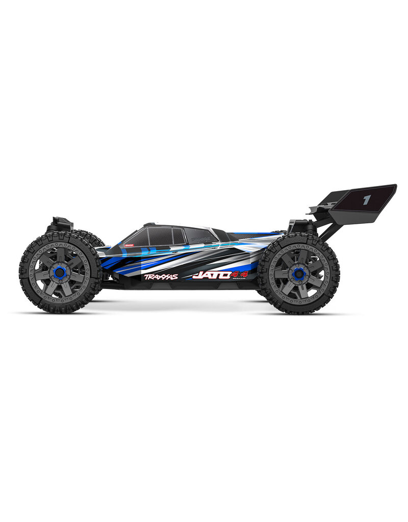 TRAXXAS TRA90154-4-BLUE JATO 4X4 BRUSHLESS BL-2S: BLUE