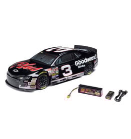 LOSI ***PRE-ORDER*** LOSF1122503 1/12 NASCAR RC RACECAR RCR NO. 3 GM GOODWRENCH CHEVROLET ZL1 2S AWD RTR BRUSHED ON-ROAD (BATTERY & CHARGER INCLUDED), BLACK