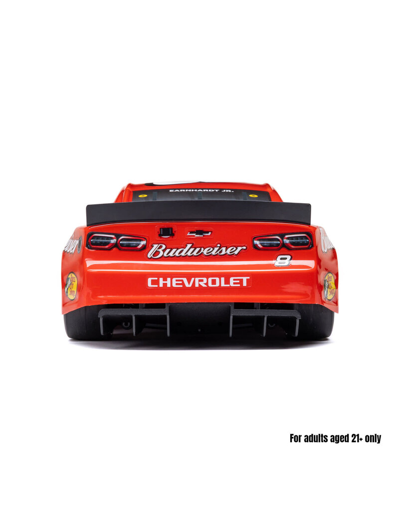 LOSI ***PRE-ORDER*** LOSF1122508 1/12 NASCAR RC RACECAR DALE EARNHARDT JR. NO. 8 BUDWEISER CHEVROLET ZL1 2S AWD RTR BRUSHED ON-ROAD (BATTERY & CHARGER INCLUDED), RED