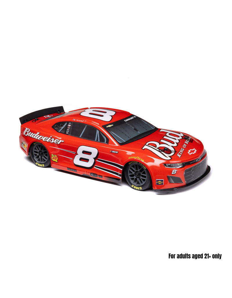 LOSI ***PRE-ORDER*** LOSF1122508 1/12 NASCAR RC RACECAR DALE EARNHARDT JR. NO. 8 BUDWEISER CHEVROLET ZL1 2S AWD RTR BRUSHED ON-ROAD (BATTERY & CHARGER INCLUDED), RED