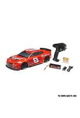LOSI ***PRE-ORDER*** LOSF1122508 1/12 NASCAR RC RACECAR DALE EARNHARDT JR. NO. 8 BUDWEISER CHEVROLET ZL1 2S AWD RTR BRUSHED ON-ROAD (BATTERY & CHARGER INCLUDED), RED