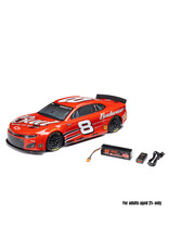 LOSI LOSF1122508 1/12 NASCAR RC RACECAR DALE EARNHARDT JR. NO. 8 BUDWEISER CHEVROLET ZL1 2S AWD RTR BRUSHED ON-ROAD (BATTERY & CHARGER INCLUDED), RED