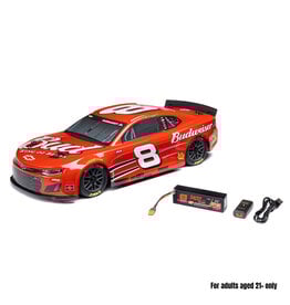 LOSI ***PRE-ORDER*** LOSF1122508 1/12 NASCAR RC RACECAR DALE EARNHARDT JR. NO. 8 BUDWEISER CHEVROLET ZL1 2S AWD RTR BRUSHED ON-ROAD (BATTERY & CHARGER INCLUDED), RED