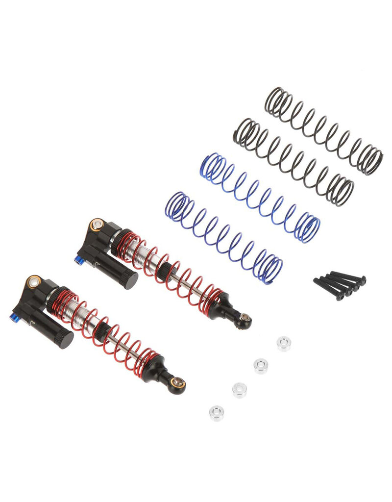 HOT RACING HRASCX90CX01 ADJUSTABLE PIGGYBACK SHOCKS FOR AXIAL SCX10
