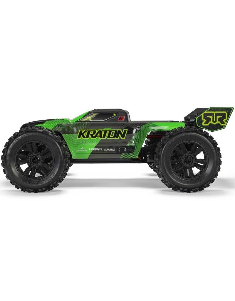 ARRMA ARA8608V6T3 1/8 KRATON 4X4 6S BLX BRUSHLESS V6 SPEED TRUCK RTR (GREEN/BLACK)