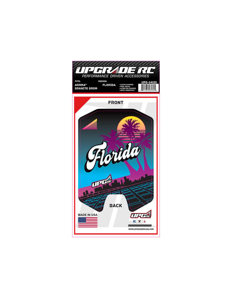 UPGRADE RC UPG-14101 CHASSIS PROTECTOR FOR ARRMA® GRANITE™ GROM (FLORIDA) (1)