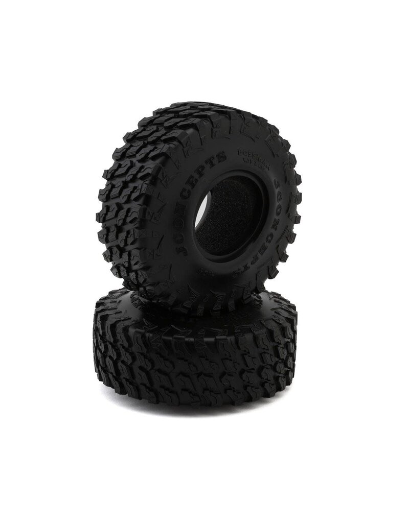 JCONCEPTS JCO4104-02 BOSSMAN 1.9" ROCK CRAWLER TIRES (2) (GREEN)