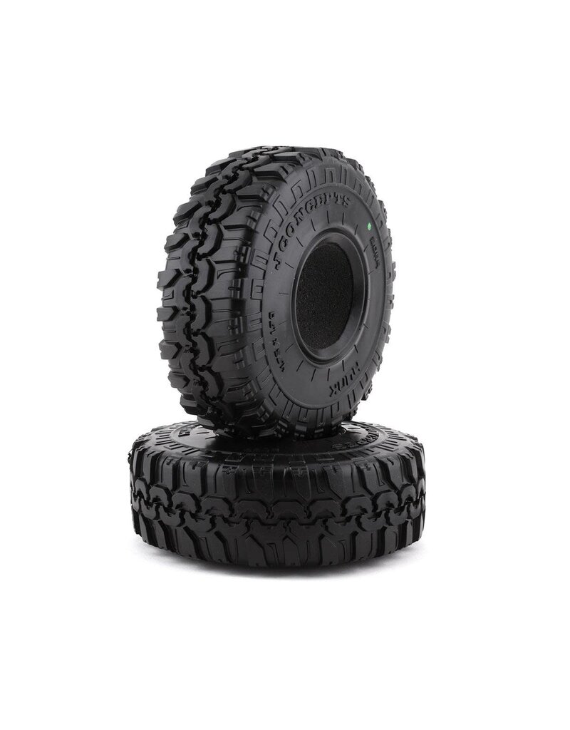 JCONCEPTS JCO3089-02 HUNK 1.9" PERFORMANCE CLASS 2 ALL TERRAIN CRAWLER TIRES (2) (GREEN)