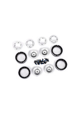 TRAXXAS TRA9881-SLVR WHEELS 1.0 ALUM SILVER (4)