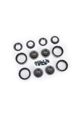 TRAXXAS TRA9881-BLK WHEELS 1.0 ALUM BLACK (4)