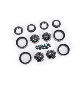 TRAXXAS TRA9881-BLK WHEELS 1.0 ALUM BLACK (4)