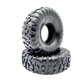REEFS RC SEHREEFS251 XP SCRUB 4.75 CRAWLER TIRE W/FOAM (2) (PINK)
