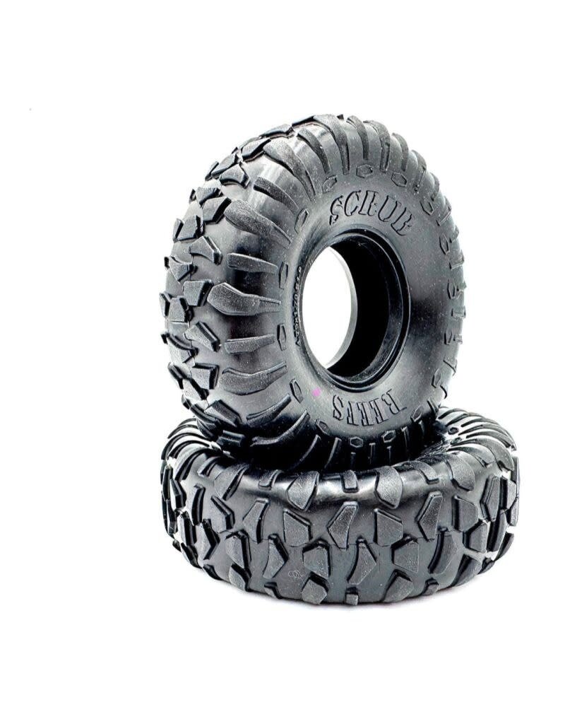 REEFS RC SEHREEFS251 XP SCRUB 4.75 CRAWLER TIRE W/FOAM (2) (PINK)