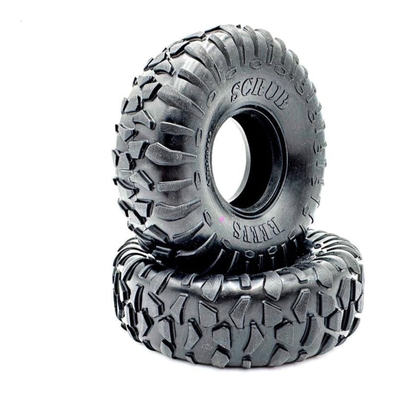SEHREEFS251 XP SCRUB 4.75 CRAWLER TIRE W/FOAM (2) (PINK)