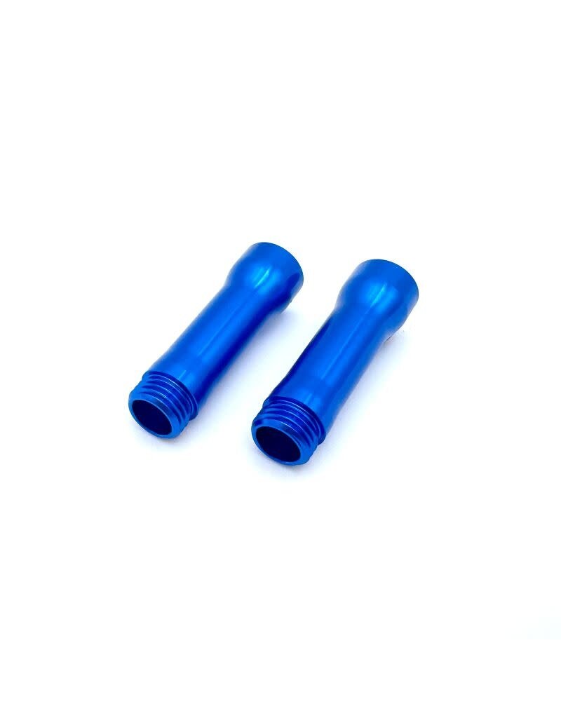 REEFS RC SEHREEFS271 XP BLUE ANODIZED SHOCK BODIES FOR 90MM SHOCKS, 1 PAIR