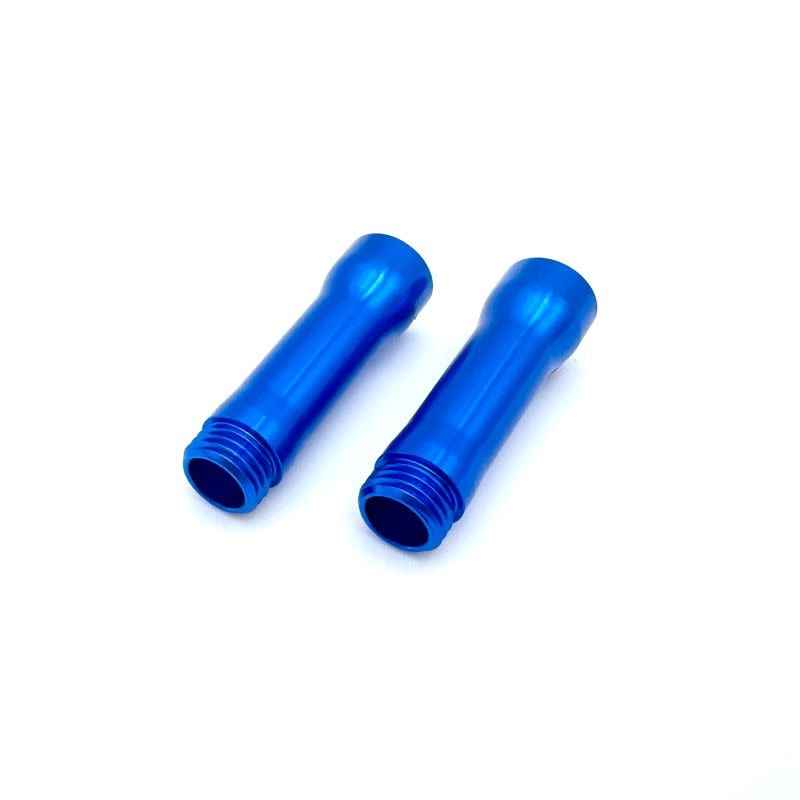 SEHREEFS271 XP BLUE ANODIZED SHOCK BODIES FOR 90MM SHOCKS, 1 PAIR