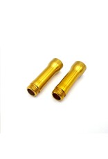 REEFS RC SEHREEFS269 XP GOLD ANODIZED SHOCK BODIES FOR 90MM SHOCKS, 1PAIR