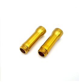 REEFS RC SEHREEFS269 XP GOLD ANODIZED SHOCK BODIES FOR 90MM SHOCKS, 1PAIR