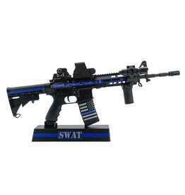 GOAT GUN GOAAR-SWA MINI AR-15 IN THIN BLUE LINE SWAT THEME