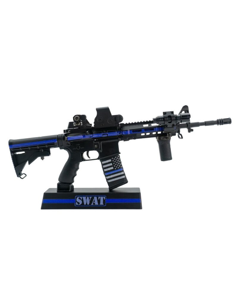 GOAT GUN GOAAR-SWA MINI AR-15 IN THIN BLUE LINE SWAT THEME