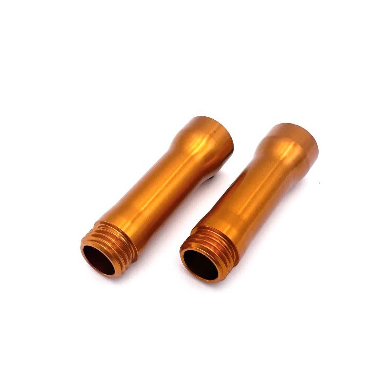 SEHREEFS270 XP ORANGE ANODIZED SHOCK BODIES FOR 90MM SHOCKS, 1 PAIR