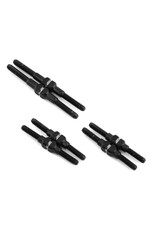 JCONCEPTS JCO2975 LOSI MINI-T 2.0/MINI-B FIN TITANIUM TURNBUCKLE KIT (BLACK) (6)