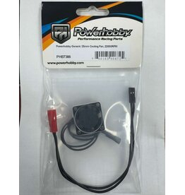 POWER HOBBY PHB7386 25MM ALUMINUM HIGH SPEED COOLING FAN FOR ARRMA GROM / NASCAR