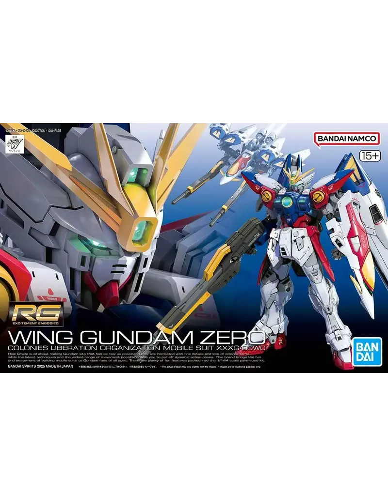 BANDAI BAN2809259 #43 WING GUNDAM ZERO "GUNDAM WING", RG 1/144