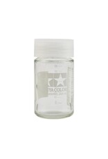 TAMIYA TAM81042  MIXING JAR, 46ML WITH MEASUREMENTS IN 5ML INCREMENTS PRINTED ON SIDE