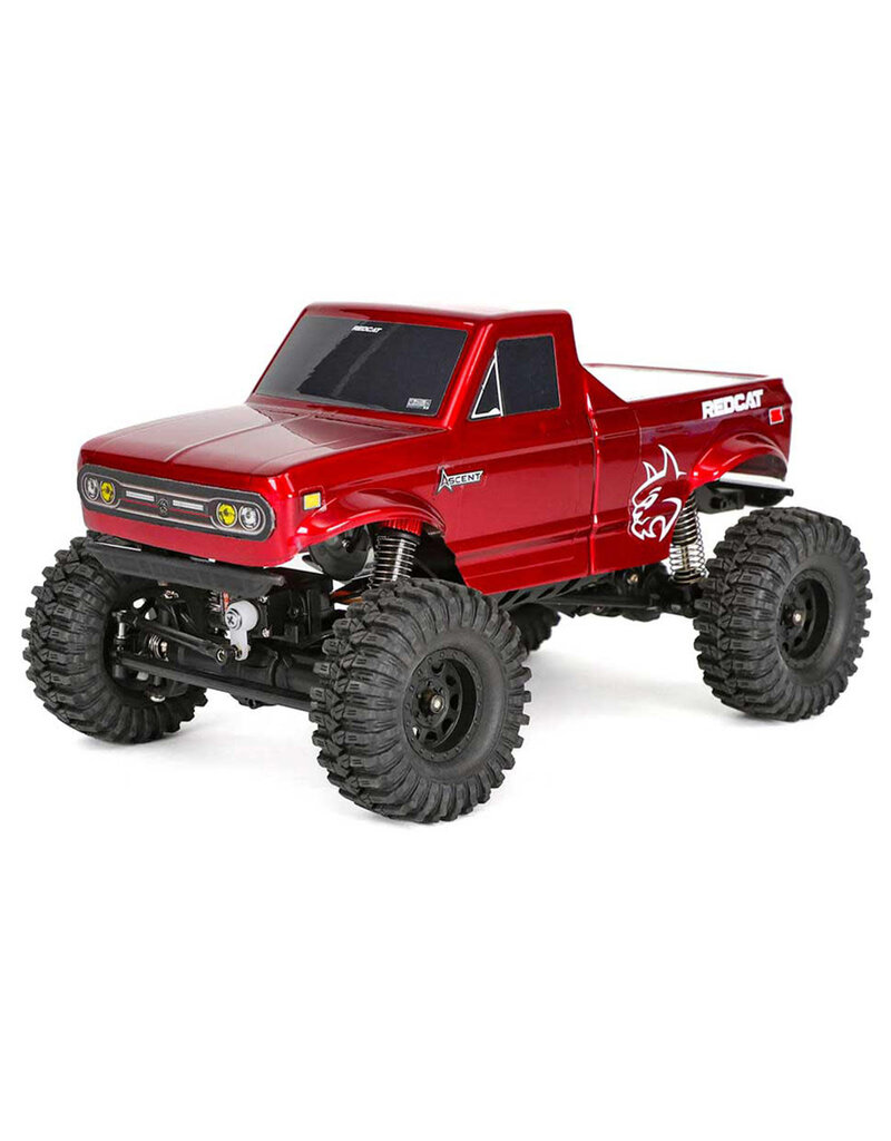 REDCAT RACING RER40391 ASCENT-32 - 1/32 SCALE BRUSHED ELECTRIC ROCK CRAWLER RED