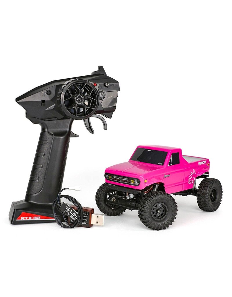 REDCAT RACING RER40393 ASCENT-32 - 1/32 SCALE BRUSHED ELECTRIC ROCK CRAWLER  PINK