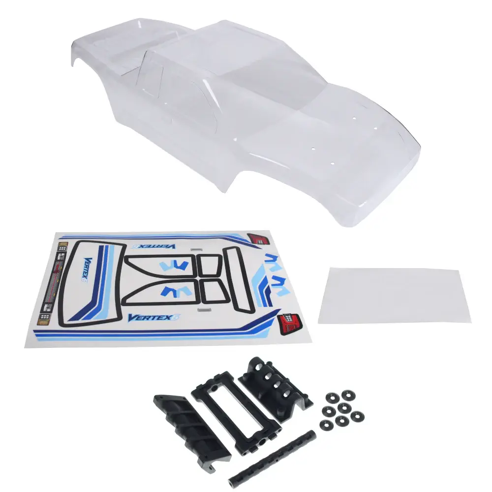 RER41335 1/6 VERTEX BODY W/ WINDOW MASK (CLEAR) (1PC)