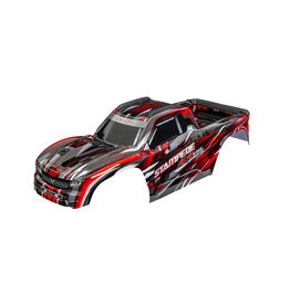 TRAXXAS TRA9014-RED STAMPEDE 4X4 VXL BODY RED