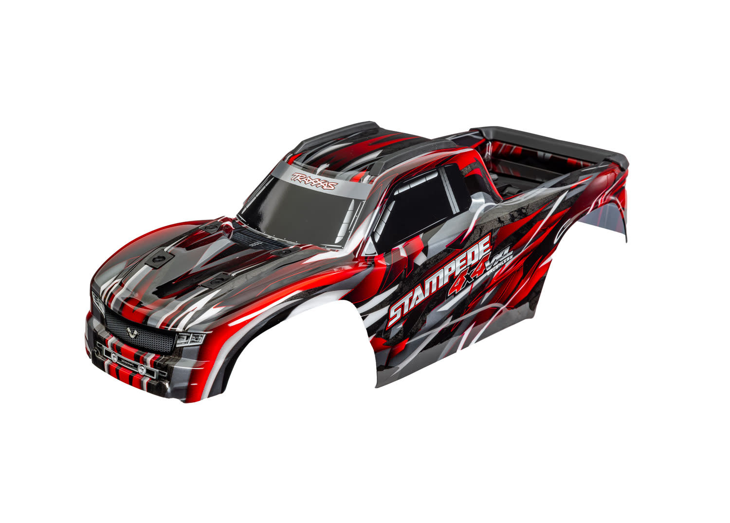 TRA9014-RED STAMPEDE 4X4 VXL BODY RED