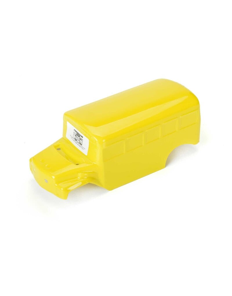 PROLINE RACING PRO368815 SCHOOL BUS PRE-CUT/PRE-PAINTED YELLOW BODY FOR ARRMA GORGON/QUAKE GROM