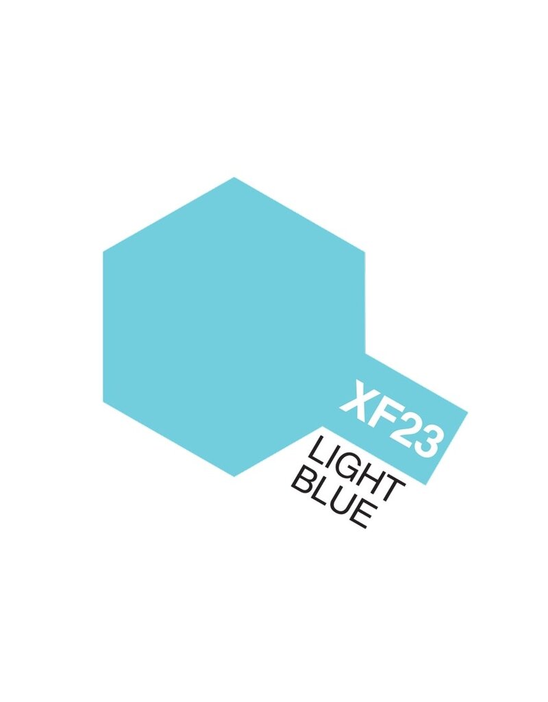TAMIYA TAM81323 ACRYLIC XF23 FLAT, LIGHT BLUE