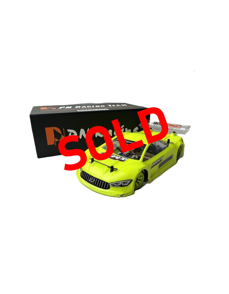 GL RACING ***SOLD*** MTU2506015 USED MODIFIED OPEN GL RACING GLR FULLY BUILT W/ LEXAN BODY: FLUORESCENT YELLOW