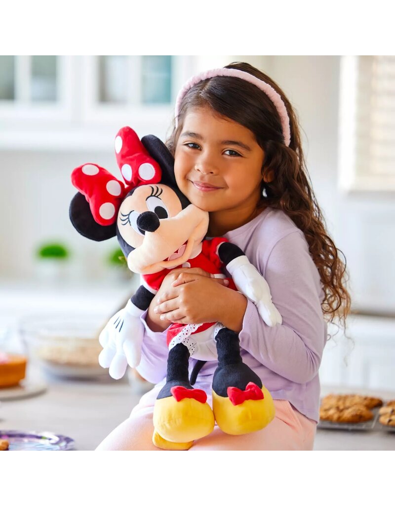 DISNEY DISNEY 17 3/4'' MINNIE MOUSE PLUSH RED MEDIUM