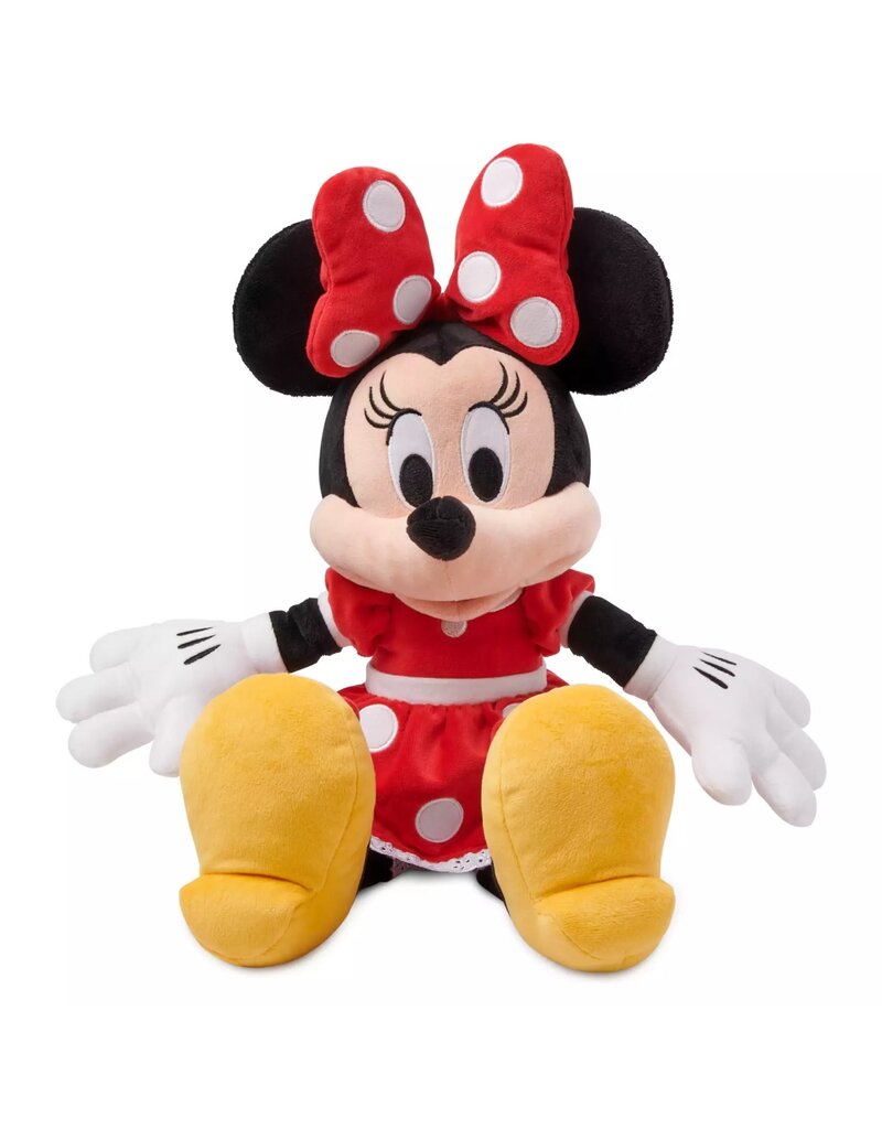 DISNEY DISNEY 17 3/4'' MINNIE MOUSE PLUSH RED MEDIUM