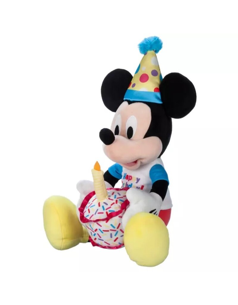 DISNEY DISNEY MICKEY MOUSE 18'' HAPPY BIRTHDAY MEDIUM PLUSH