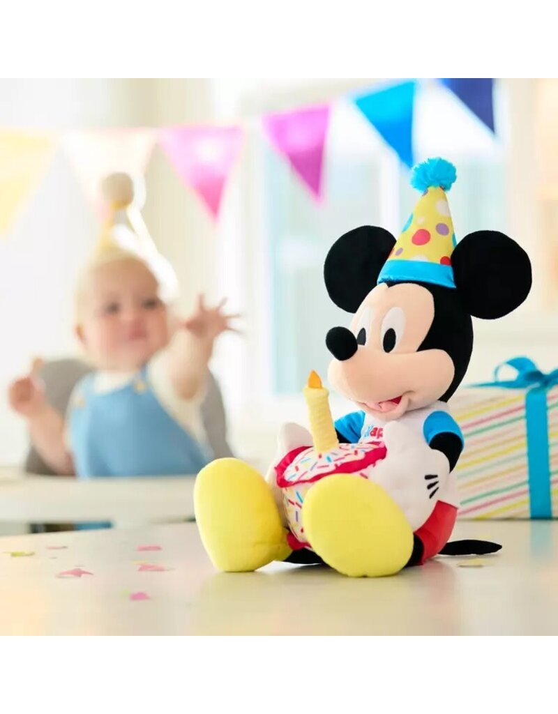 DISNEY DISNEY MICKEY MOUSE 18'' HAPPY BIRTHDAY MEDIUM PLUSH