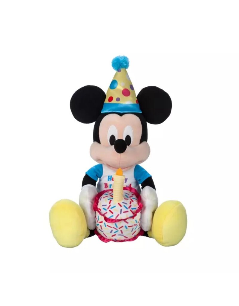 DISNEY DISNEY MICKEY MOUSE 18'' HAPPY BIRTHDAY MEDIUM PLUSH